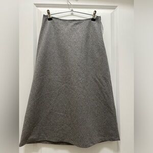 Gap Wool Grey Skirt, Size 0